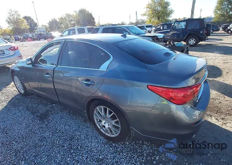 2017 Infiniti Q50 3.0T Premium from USA, damaged, VIN JN1EV7AR6HM830454